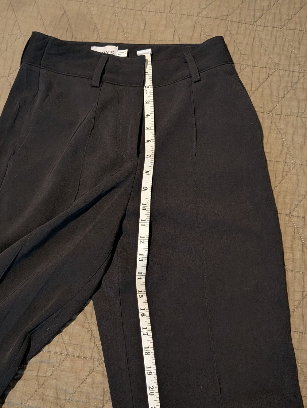 Black Wide Leg Trousers